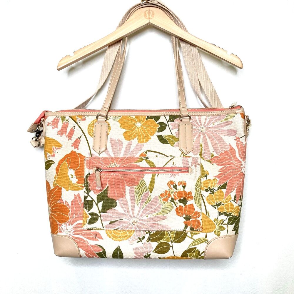 Spartina 449 XL Tech Tote Honey Horn Travel Bag Protects Laptop Trolley Sleeve